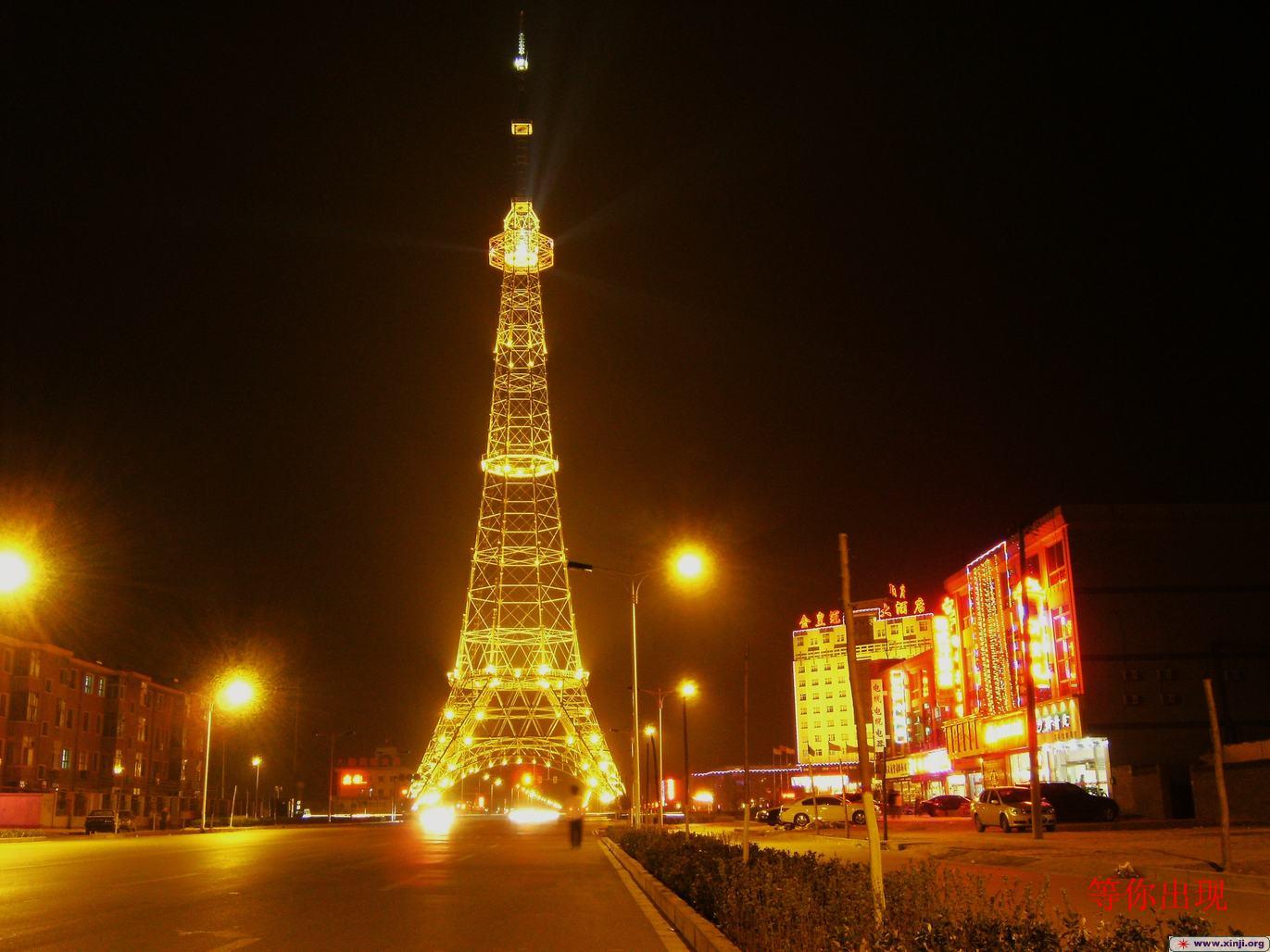 电视塔夜景